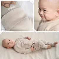 Livella Knitted Wrap Cardigan and Joggers