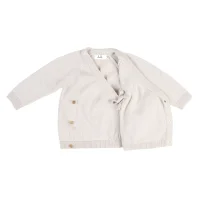 Livella Knitted Wrap Cardigan and Joggers cream 50 / 62