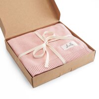 Livella Baby Blanket 100% Organic Cotton pink