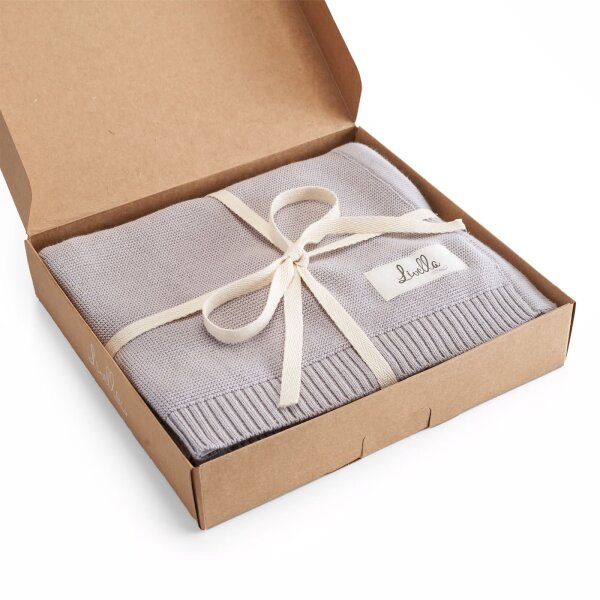 Livella Baby Blanket 100% Organic Cotton grey